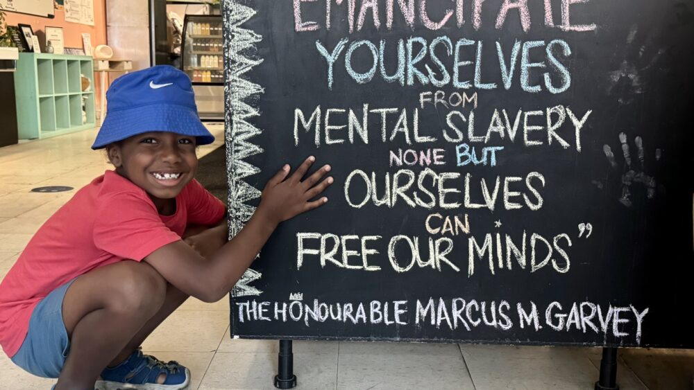 Mosiah: “Before Malcolm. Before Martin. There was Marcus Mosiah Garvey.”