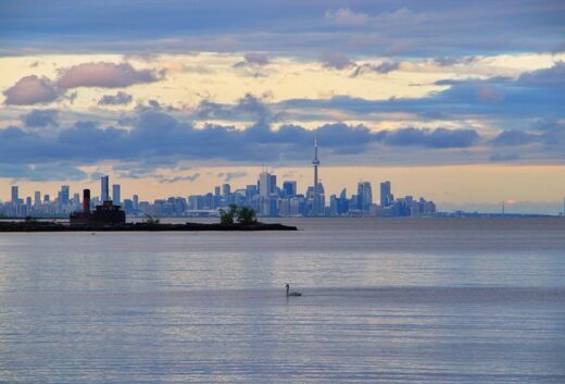 Lake Ontario is the distraction